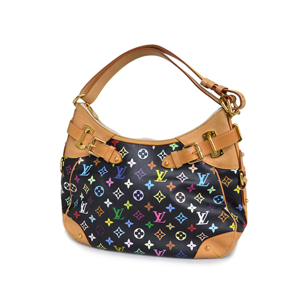 Louis Vuitton Greta Shoulder Bag Multicolor Black